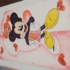Mickey mouse postcard